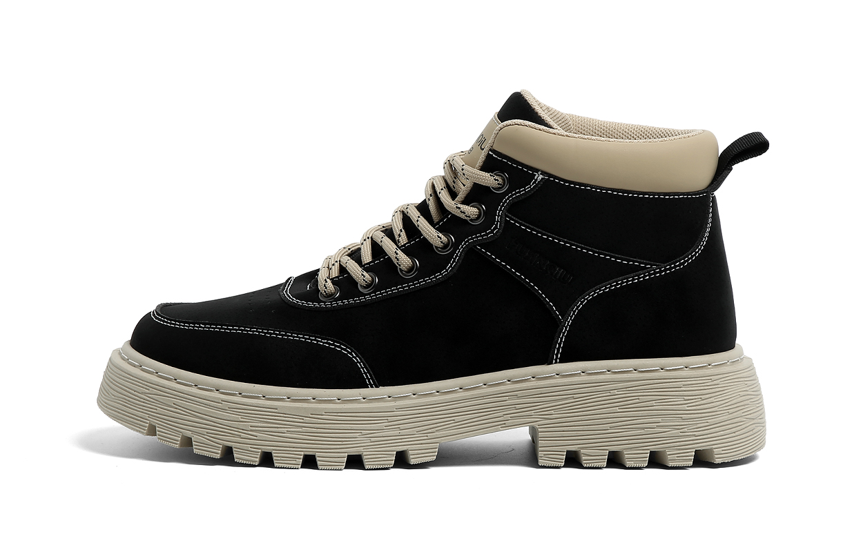 Ботинки короткие мужские Synthetic Leather Combat HUANQIU, черный хаки
Ботинки короткие мужские Synthetic Leather Combat HUANQIU, черный хаки