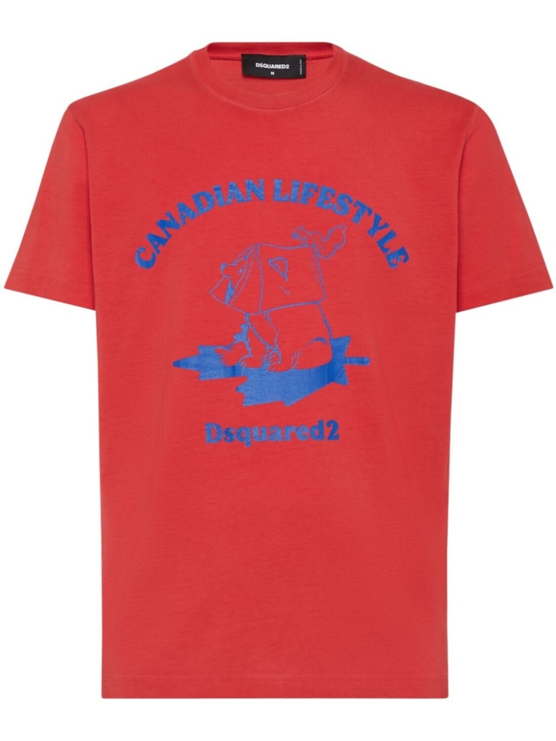 DSQUARED2 футболка с графичным принтом, красный
DSQUARED2 футболка с графичным принтом, красный