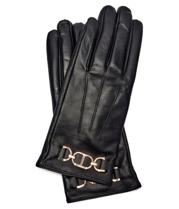 Перчатки женские Twin-Set кожаные, черный
Перчатки женские Twin-Set кожаные, черный
