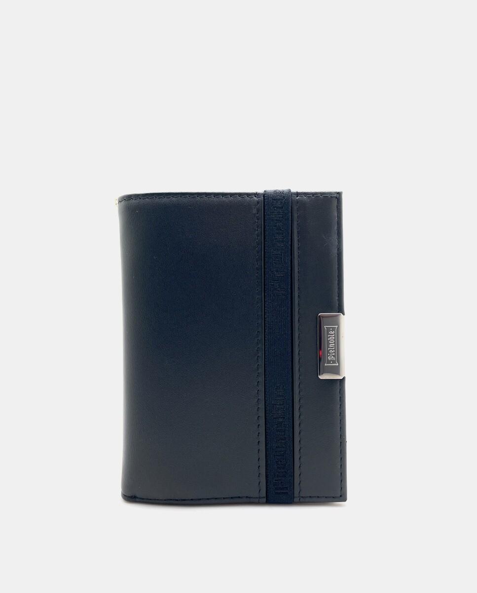 Кожаный кошелек с внутренним отделением и внешней резинкой черного цвета Pielnoble, черный
Кожаный кошелек с внутренним отделением и внешней резинкой черного цвета Pielnoble, черный