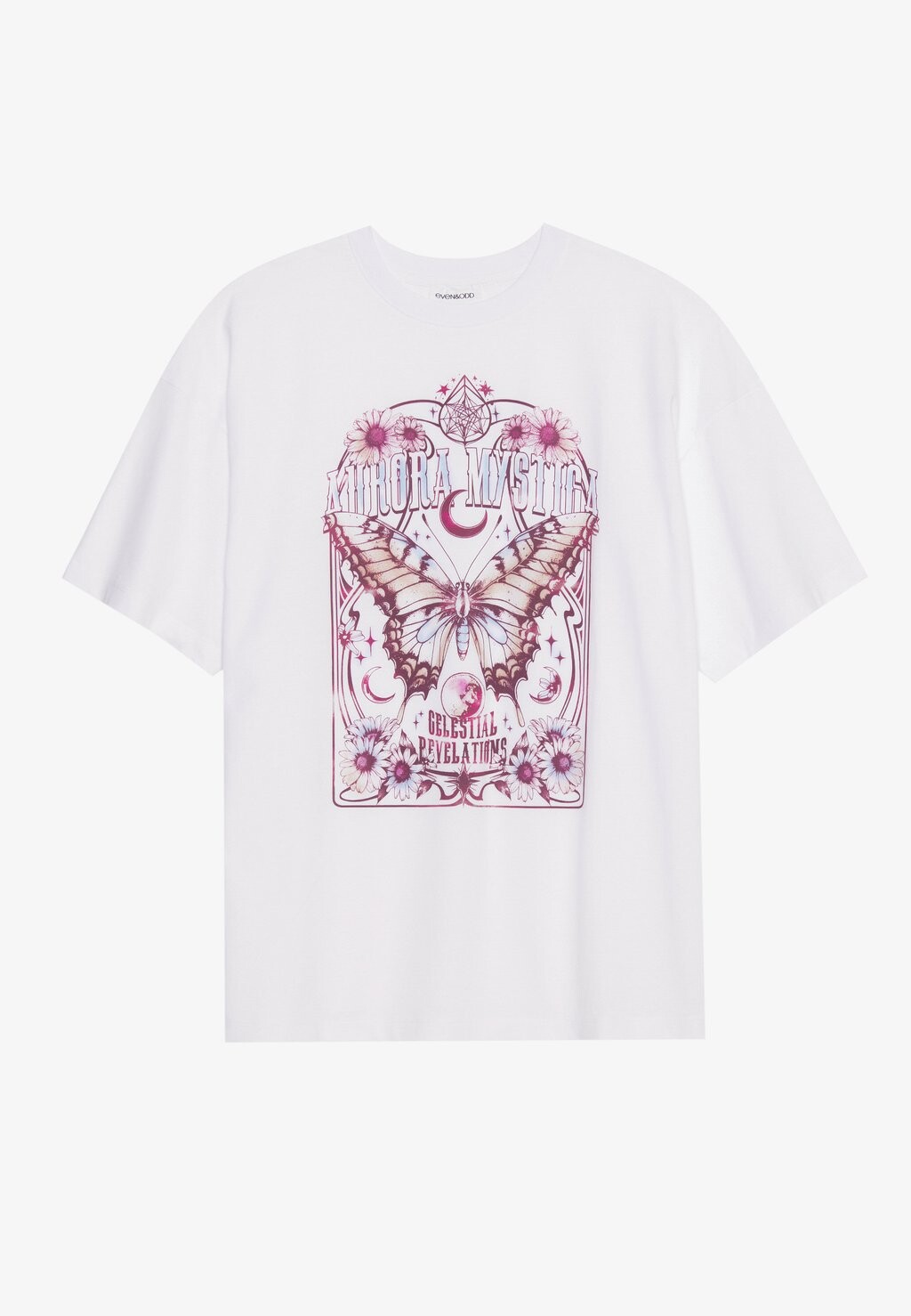 Футболка с принтом Even&Odd, белый
Футболка с принтом Even&Odd, белый