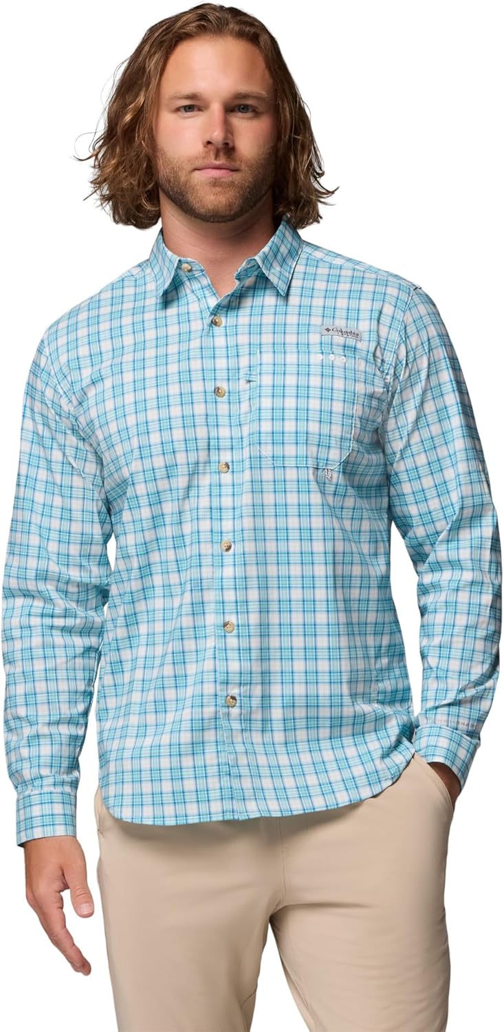 Columbia Мужская рубашка с длинным рукавом Harbor Peak, Blue Echo Wayward Tartan
Columbia Мужская рубашка с длинным рукавом Harbor Peak, Blue Echo Wayward Tartan