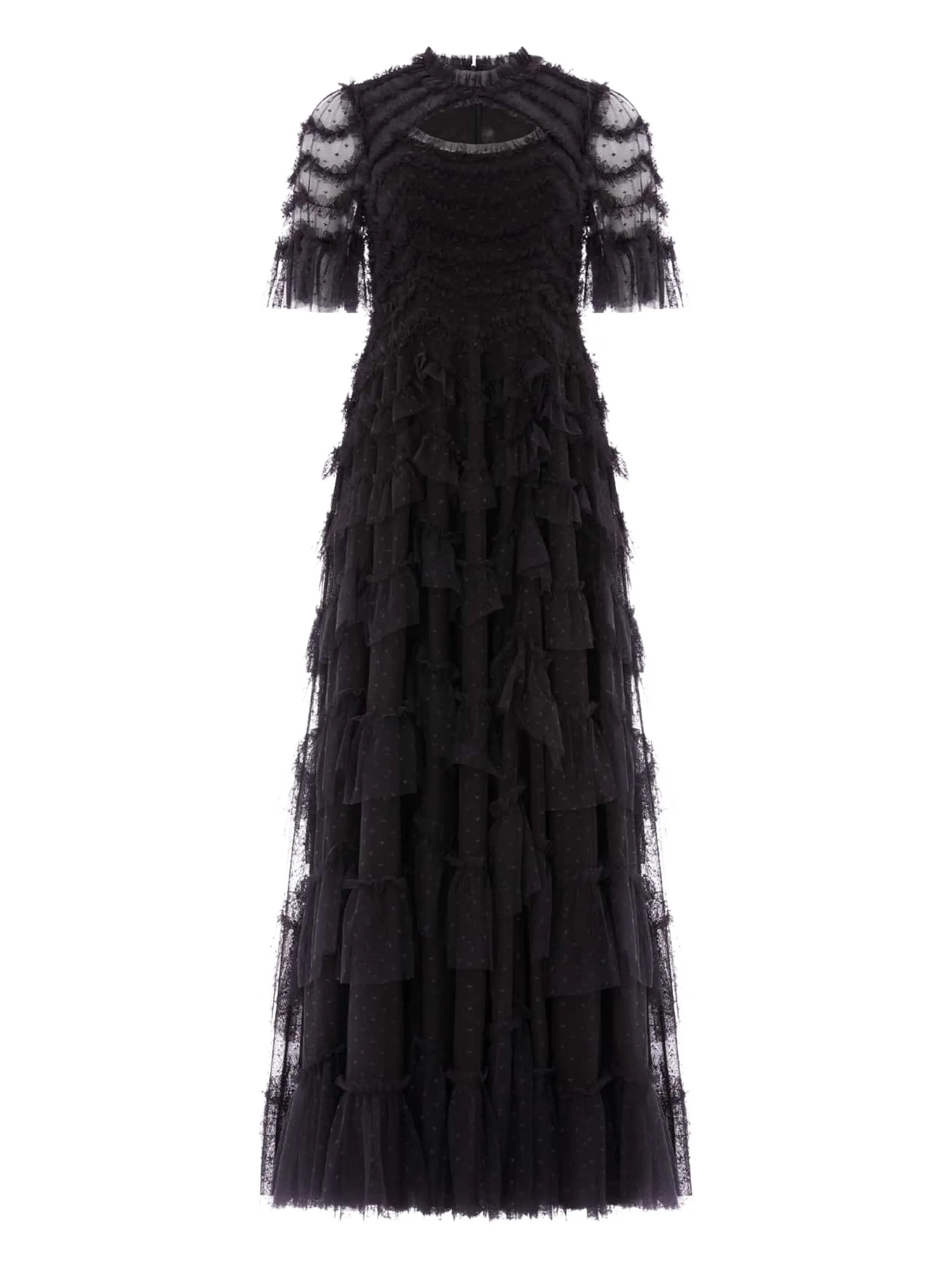 Платье макси Aviana с оборками Needle & Thread, черный
Платье макси Aviana с оборками Needle & Thread, черный