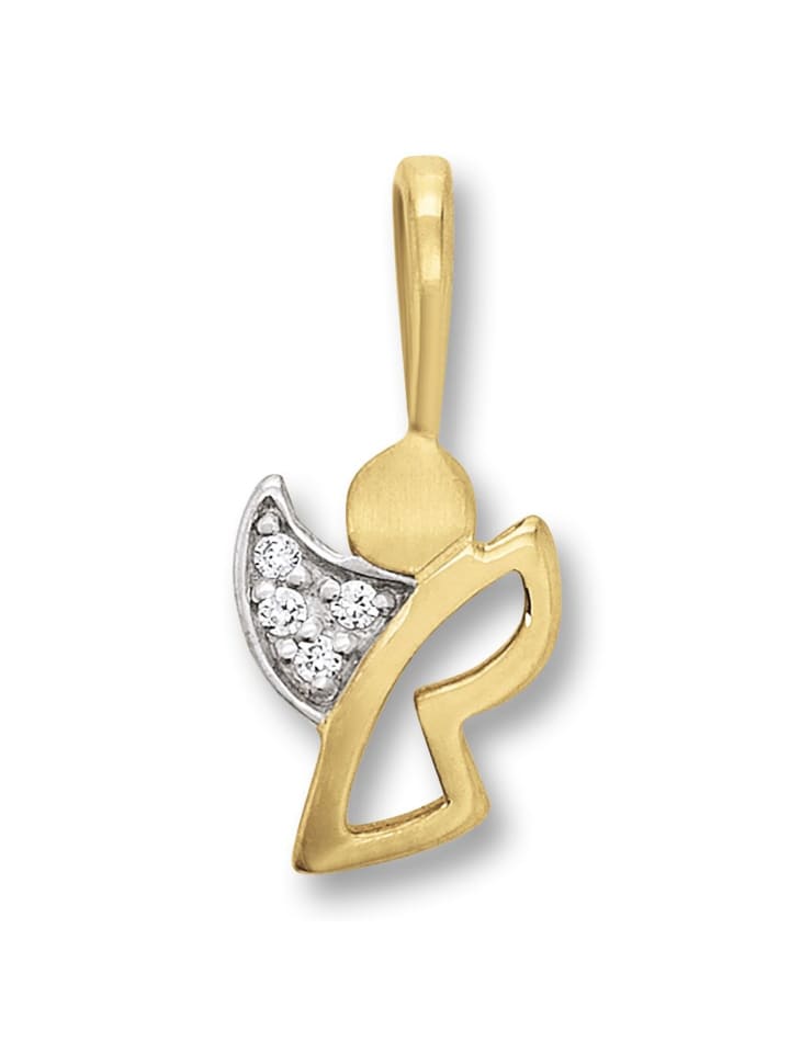 ONE ELEMENT Подвеска в виде ангела из циркония в оправе из желтого золота 333 пробы
ONE ELEMENT Подвеска в виде ангела из циркония в оправе из желтого золота 333 пробы