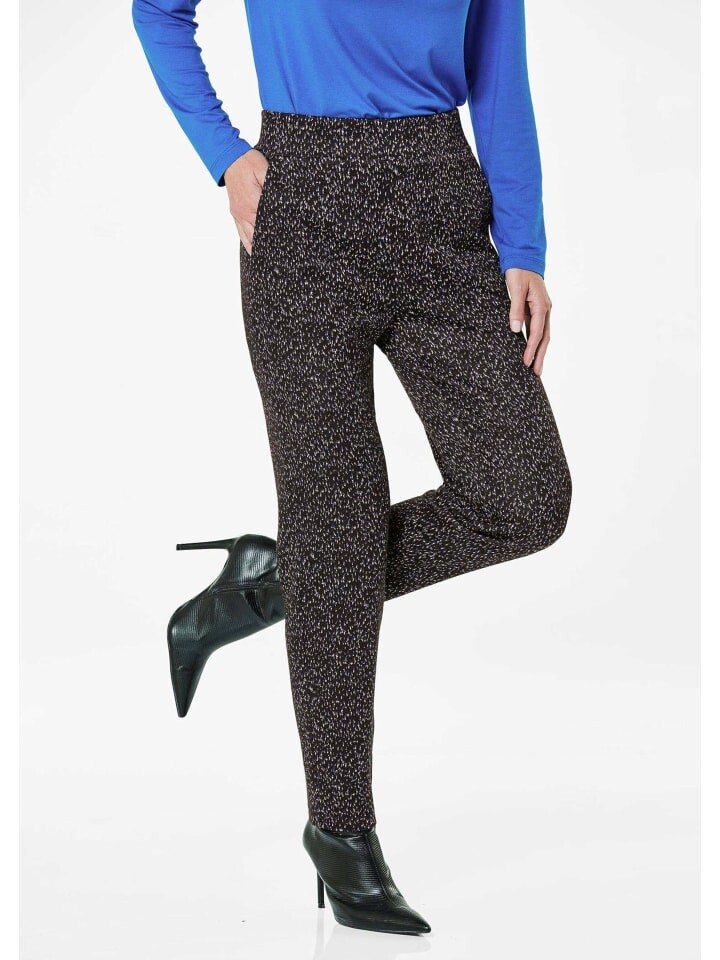 Тканевые брюки GOLDNER LOUISA, цвет marine/gemustert
Тканевые брюки GOLDNER LOUISA, цвет marine/gemustert