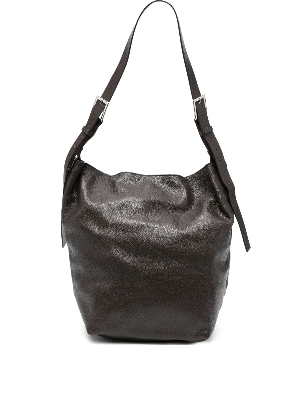 Кожаная сумка на плечо с застежкой-пряжкой P.A.R.O.S.H., коричневый
Кожаная сумка на плечо с застежкой-пряжкой P.A.R.O.S.H., коричневый