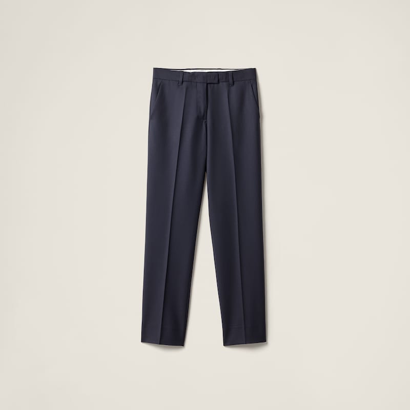 Габардиновые брюки Miu Miu, синий
Габардиновые брюки Miu Miu, синий