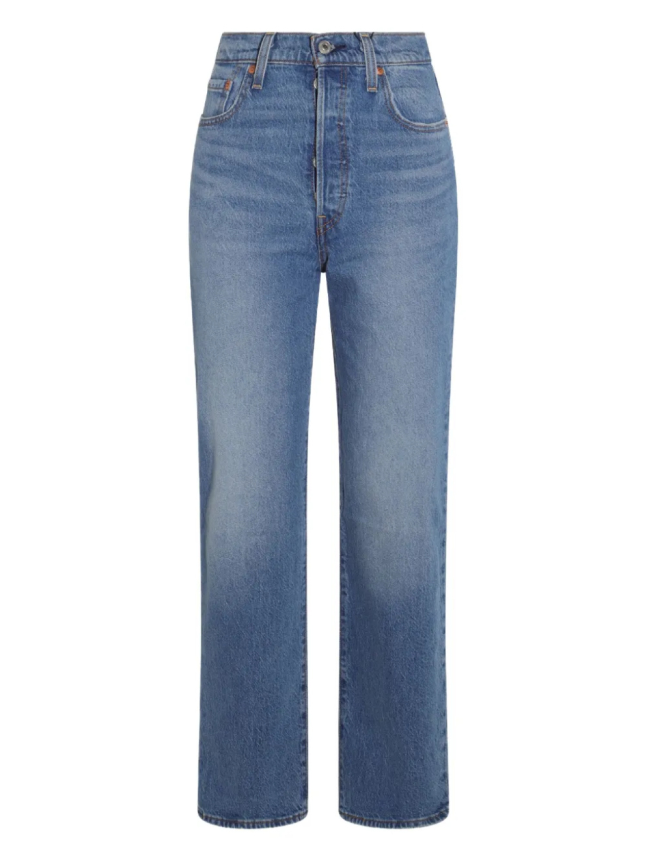 Джинсы прямого кроя с высокой талией Levi's, синий
Джинсы прямого кроя с высокой талией Levi's, синий