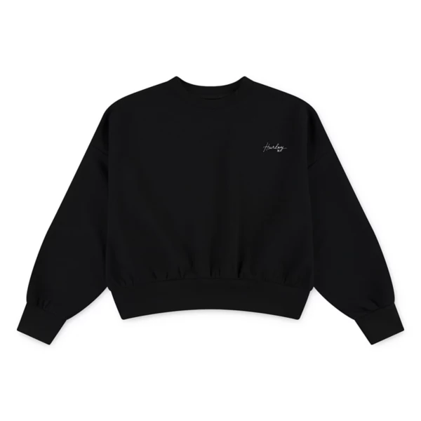 Толстовка свободного кроя с круглым вырезом для девочек 7-16 лет Hurley, черный
Толстовка свободного кроя с круглым вырезом для девочек 7-16 лет Hurley, черный