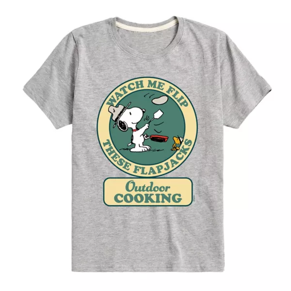 Футболка с принтом «Значок за готовку на природе» Peanuts для мальчиков 8-20 лет Licensed Character, серый
Футболка с принтом «Значок за готовку на природе» Peanuts для мальчиков 8-20 лет Licensed Character, серый