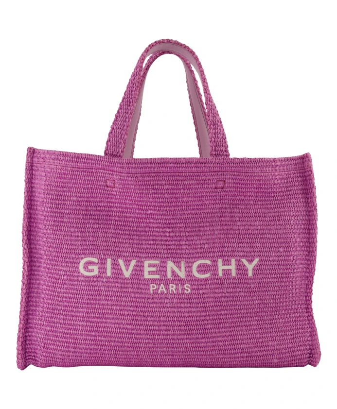 Сумка-Шоппер G-Tote из рафии Givenchy, фиолетовый
Сумка-Шоппер G-Tote из рафии Givenchy, фиолетовый