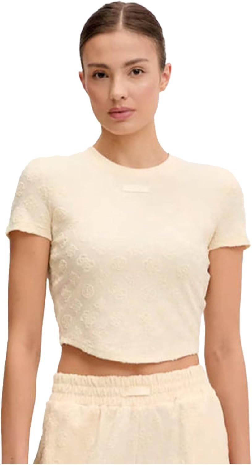 Женский топ Guess Eco Peony Jacquard Knit, Peony Jacquard Vanilla
Женский топ Guess Eco Peony Jacquard Knit, Peony Jacquard Vanilla