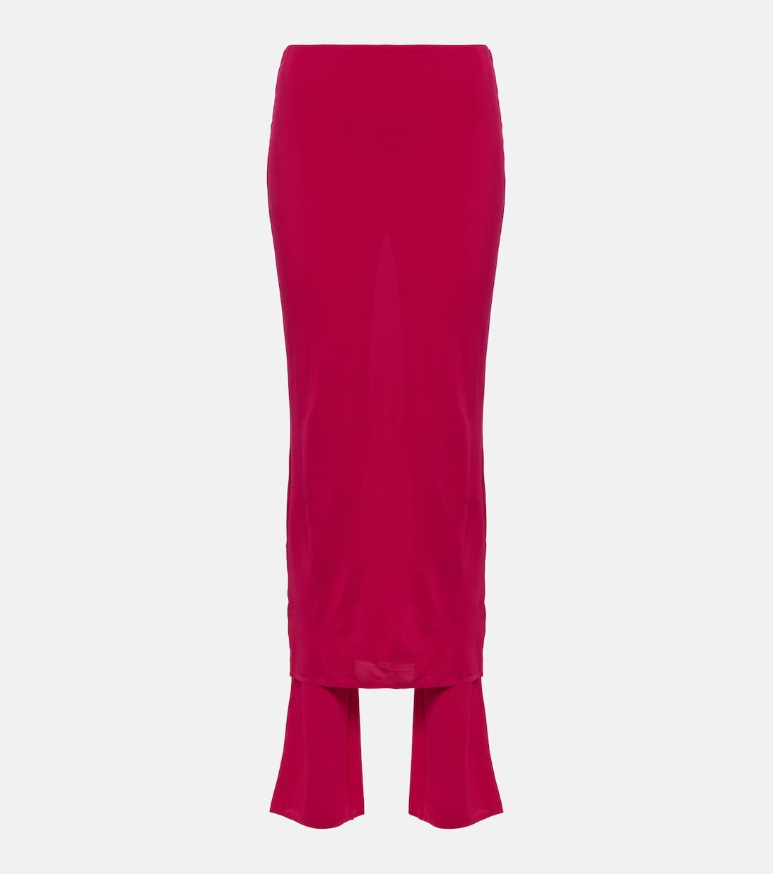 Брюки-юбка из джерси с высокой посадкой Alaïa, розовый
Брюки-юбка из джерси с высокой посадкой Alaïa, розовый