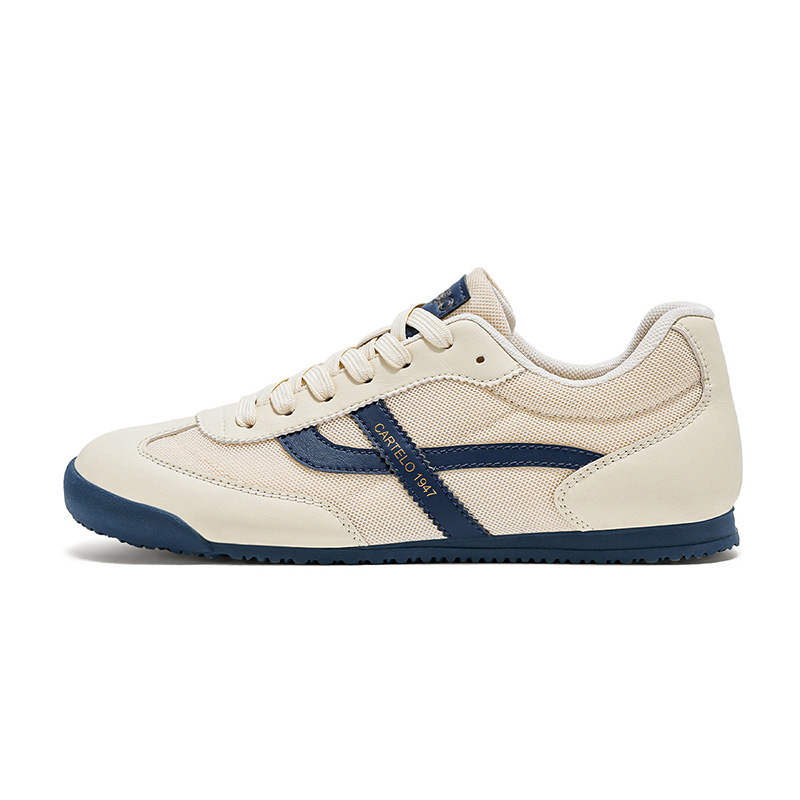 CARTELO Винтажные универсальные немецкие армейские кеды Versatile низкие повседневные мужские бежево-синие сетчатые, цвет Beige Blue-Mesh
CARTELO Винтажные универсальные немецкие армейские кеды Versatile низкие повседневные мужские бежево-синие сетчатые, цвет Beige Blue-Mesh