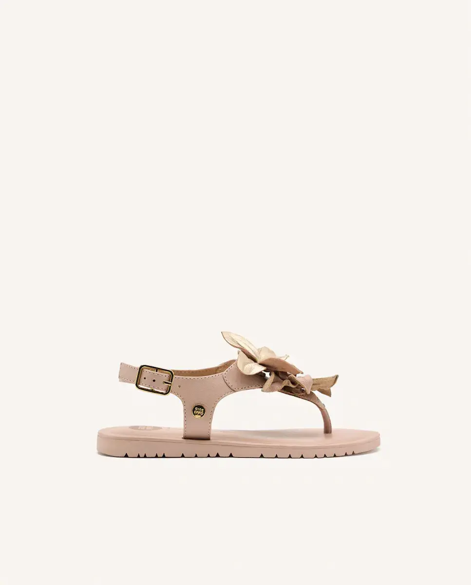 Кожаные сандалии в греческом стиле для девочек Gioseppo, розовый
Кожаные сандалии в греческом стиле для девочек Gioseppo, розовый