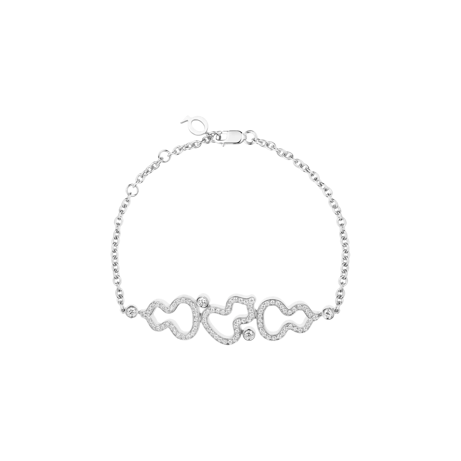 Браслет Qeelin Wulu из белого золота с бриллиантами
Браслет Qeelin Wulu из белого золота с бриллиантами