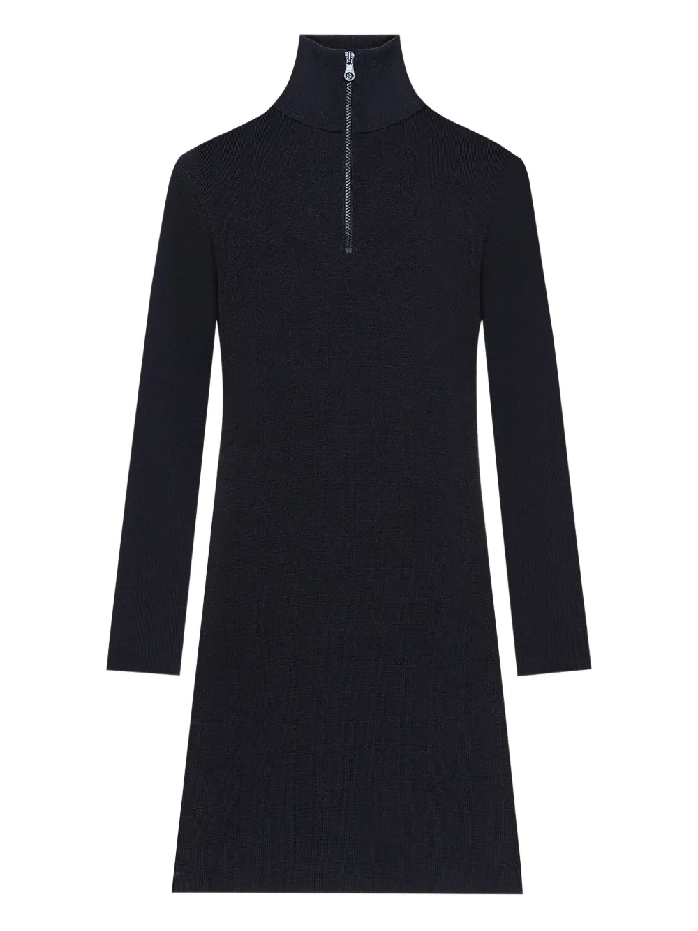 Платье мини с воротником-стойкой Courrèges, синий
Платье мини с воротником-стойкой Courrèges, синий