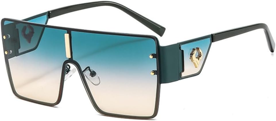 Винтажные панк-солнцезащитные очки большого размера для мужчин, очки для вождения, женские ретро-очки в металлической оправе с защитой от УФ-излучения UV400 VFDHN, Green-tea
Винтажные панк-солнцезащитные очки большого размера для мужчин, очки для вождения, женские ретро-очки в металлической оправе с защитой от УФ-излучения UV400 VFDHN, Green-tea