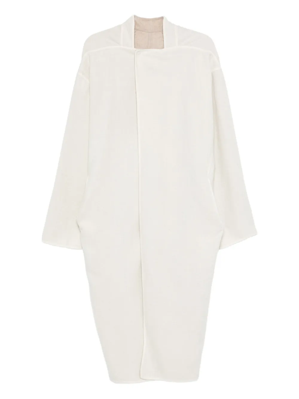 Пальто Asymmetric-overlap jacket Rick Owens, нейтральный
Пальто Asymmetric-overlap jacket Rick Owens, нейтральный