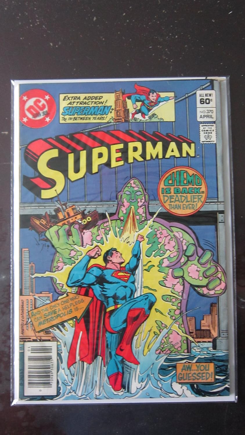 Superman Comic 370 (No. 370 April) (No. 370 April) (DC Comics)
Superman Comic 370 (No. 370 April) (No. 370 April) (DC Comics)