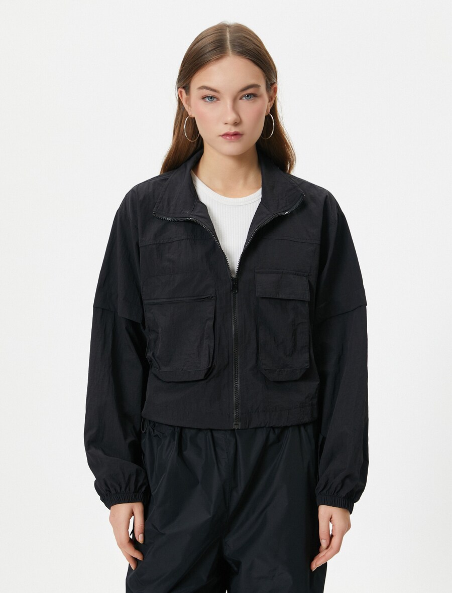 Куртка межсезонная Koton, черный
Куртка межсезонная Koton, черный