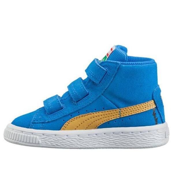 Кроссовки suede mid sesame 'blue white yellow' Puma, синий
Кроссовки suede mid sesame 'blue white yellow' Puma, синий