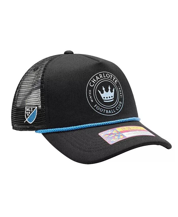 Мужская черная регулируемая кепка Charlotte FC Atmography Trucker Fan Ink, черный
Мужская черная регулируемая кепка Charlotte FC Atmography Trucker Fan Ink, черный