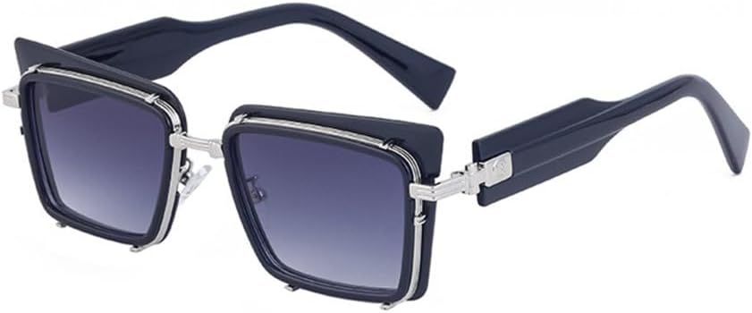 Женские солнцезащитные очки MUTYNE Fashion Square Cat Eye в винтажном стиле из сплава для вождения, с градиентным затемнением и защитой от УФ-излучения UV400, Silver Gray
Женские солнцезащитные очки MUTYNE Fashion Square Cat Eye в винтажном стиле из сплава для вождения, с градиентным затемнением и защитой от УФ-излучения UV400, Silver Gray