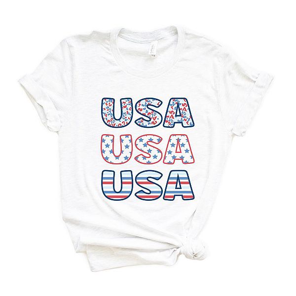 Футболка с принтом USA stacked colorful Simply Sage Market, White, Белый, Футболка с принтом USA stacked colorful Simply Sage Market, White
Футболка с принтом USA stacked colorful Simply Sage Market, White, Белый, Футболка с принтом USA stacked colorful Simply Sage Market, White