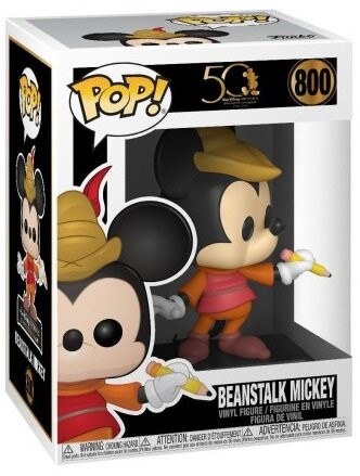 Funko POP! Дисней, коллекционная фигурка, Архив Микки, Бобовый стебель Микки
Funko POP! Дисней, коллекционная фигурка, Архив Микки, Бобовый стебель Микки