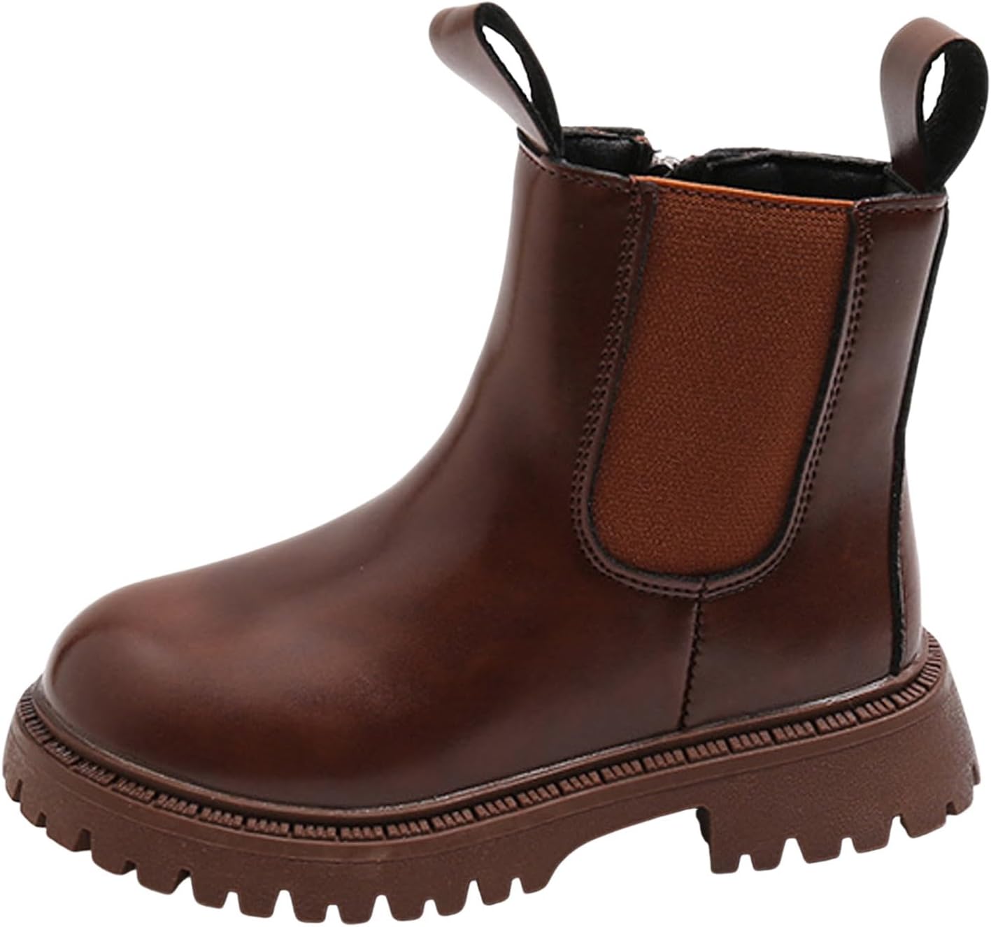 Ботильоны IWIHMIV для девушек с боковой молнией, удобные короткие ботинки, нескользящие с толстой подошвой, для верховой езды, Brown
Ботильоны IWIHMIV для девушек с боковой молнией, удобные короткие ботинки, нескользящие с толстой подошвой, для верховой езды, Brown