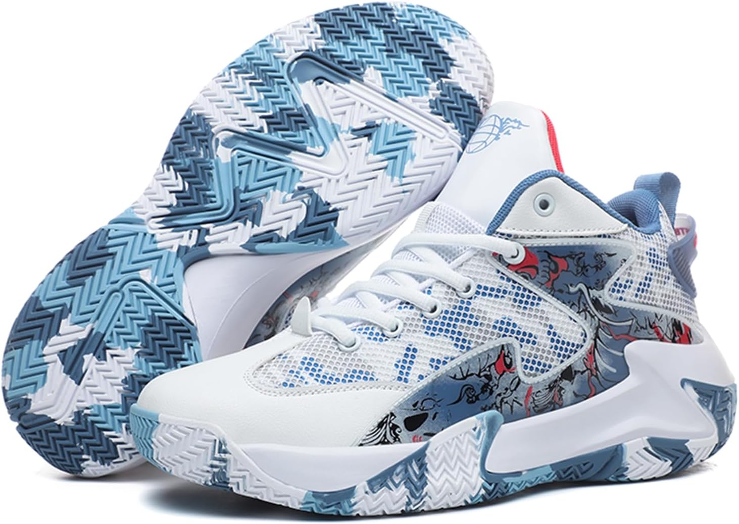 Мужские высокие дышащие кроссовки на шнуровке, модные спортивные с толстой подошвой, противоскользящие и амортизирующие, удобные для баскетбола, подходят для бега, фитнеса и баскетбольных площадок Qaoterod, белый
Мужские высокие дышащие кроссовки на шнуровке, модные спортивные с толстой подошвой, противоскользящие и амортизирующие, удобные для баскетбола, подходят для бега, фитнеса и баскетбольных площадок Qaoterod, белый