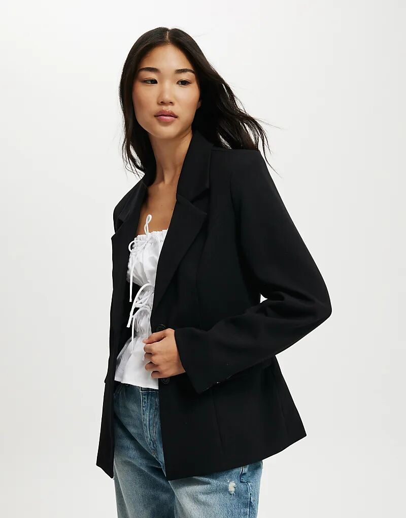 Черный блейзер Cotton On Luis Cotton On
Черный блейзер Cotton On Luis Cotton On