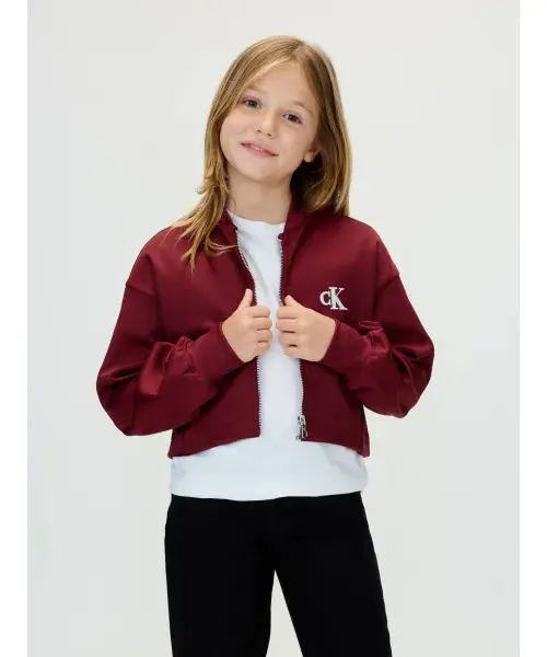 Бомбер Cropped fit Calvin Klein Jeans, красный
Бомбер Cropped fit Calvin Klein Jeans, красный