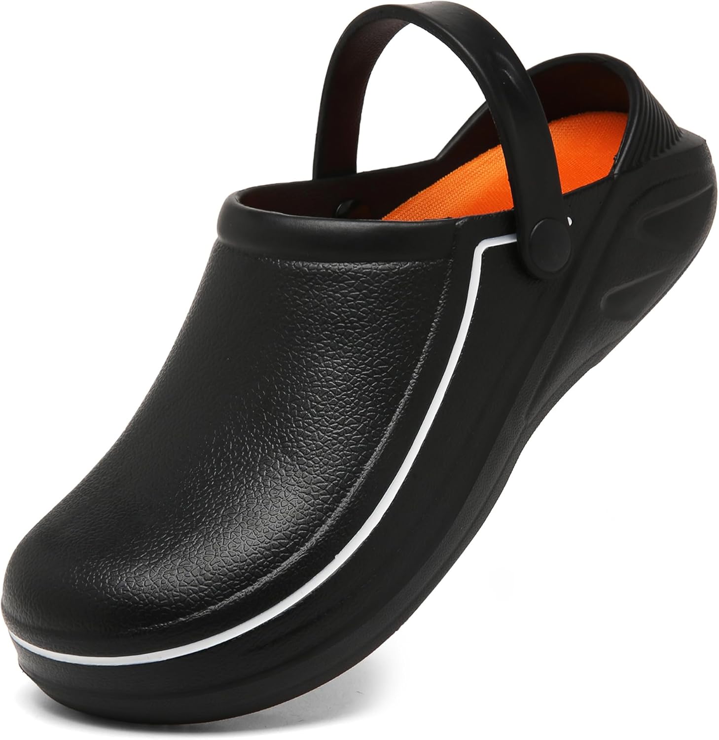 Противоскользящие кухонные туфли Haifago для мужчин и женщин, рабочая обувь для кухни и общественного питания, водонепроницаемые медицинские сабо, черный
Противоскользящие кухонные туфли Haifago для мужчин и женщин, рабочая обувь для кухни и общественного питания, водонепроницаемые медицинские сабо, черный