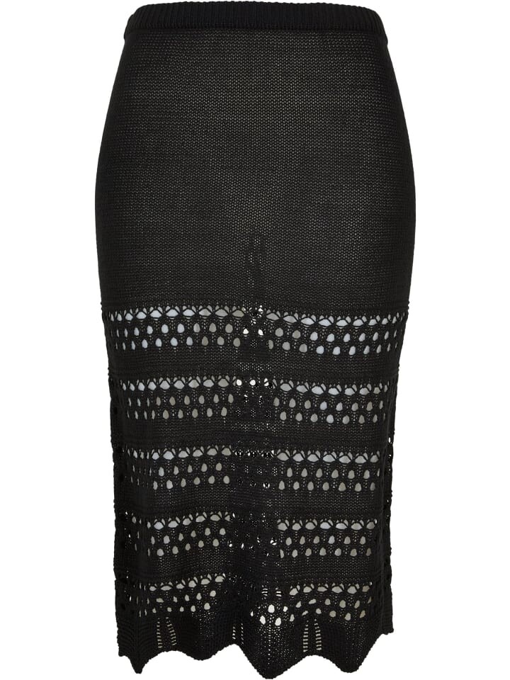 Юбка длиной до колена Urban Classics, черный
Юбка длиной до колена Urban Classics, черный