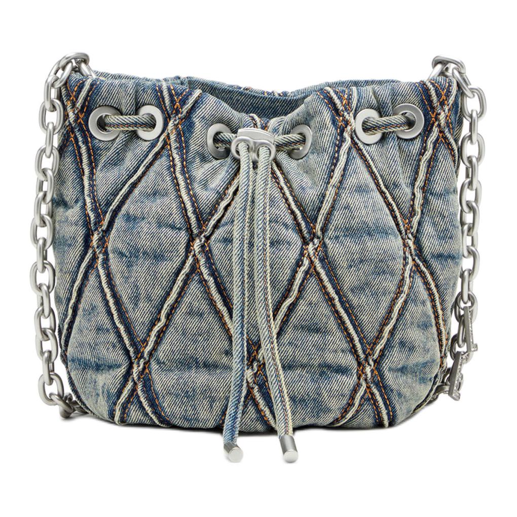 DIESEL Хлопковая сумка через плечо женская синяя
DIESEL Хлопковая сумка через плечо женская синяя