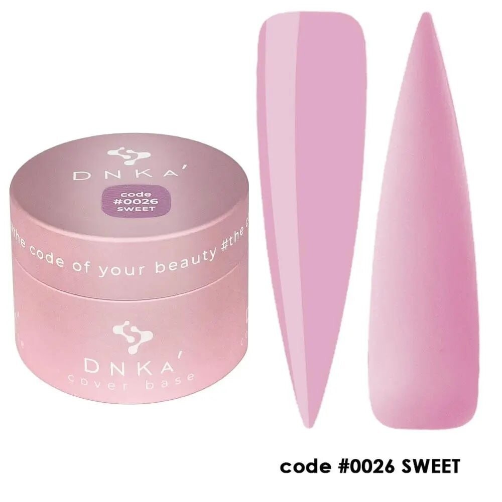 Цветная база DNKa Cover Base № 0026 Sweet, 30 мл
Цветная база DNKa Cover Base № 0026 Sweet, 30 мл