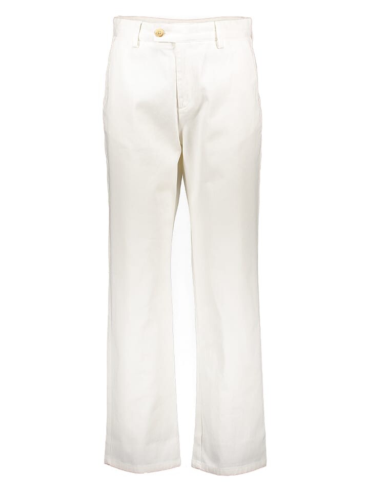 Тканевые брюки Ecoalf, белый
Тканевые брюки Ecoalf, белый