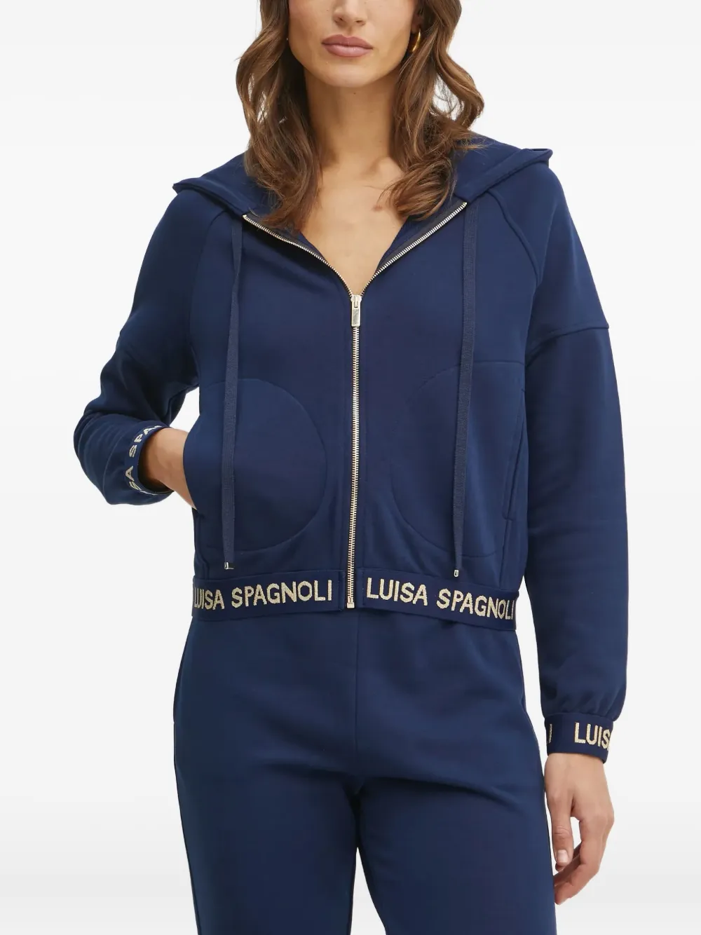 Толстовка с капюшоном Hzipp LUISA SPAGNOLI, синий
Толстовка с капюшоном Hzipp LUISA SPAGNOLI, синий