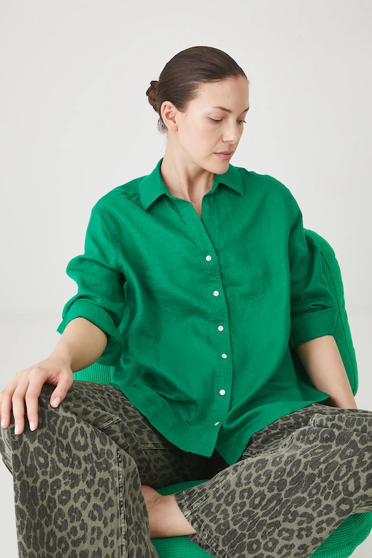 Льняная рубашка Medicine, зеленый
Льняная рубашка Medicine, зеленый