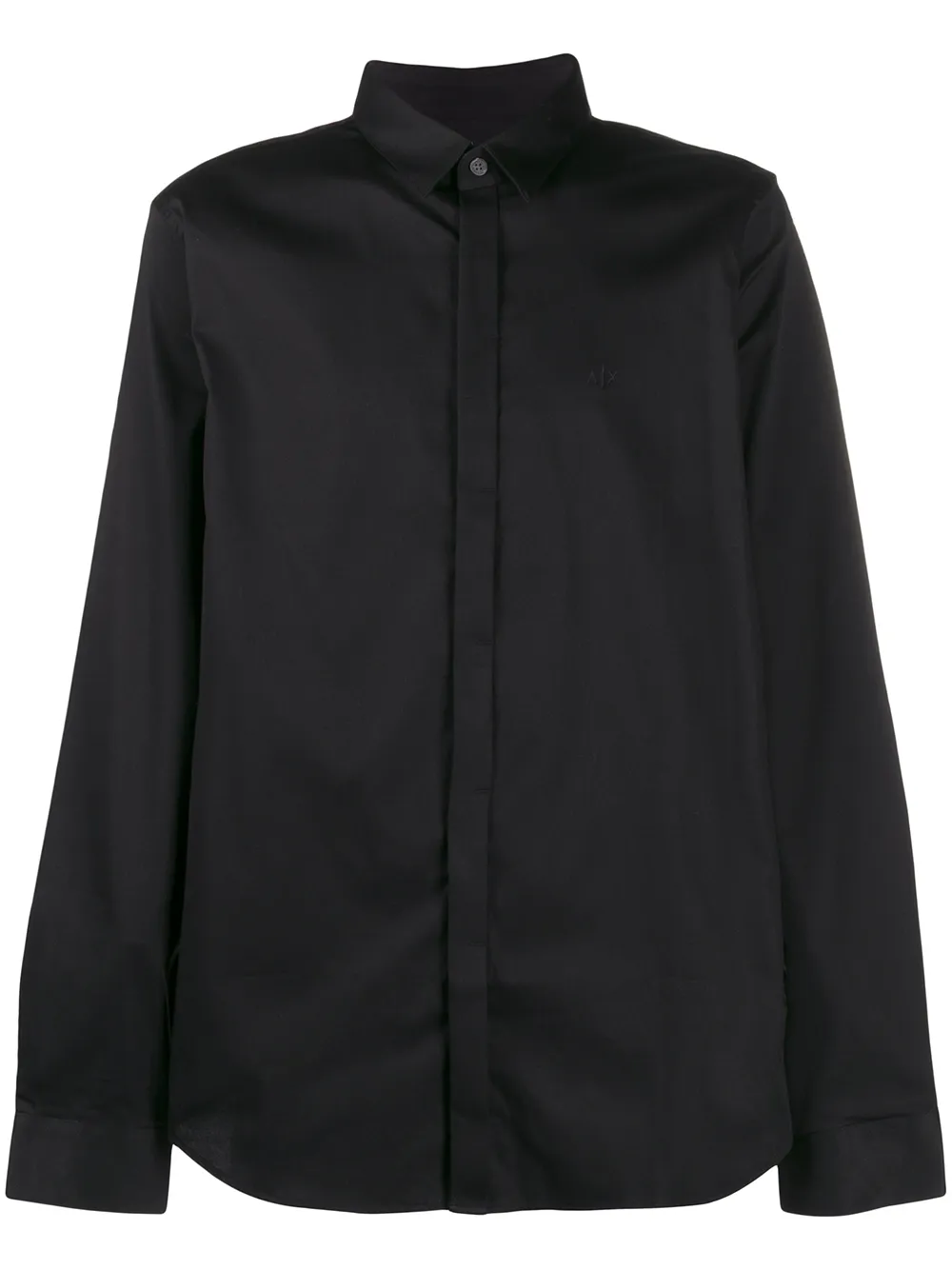 Рубашка на пуговицах Armani Exchange, черный
Рубашка на пуговицах Armani Exchange, черный
