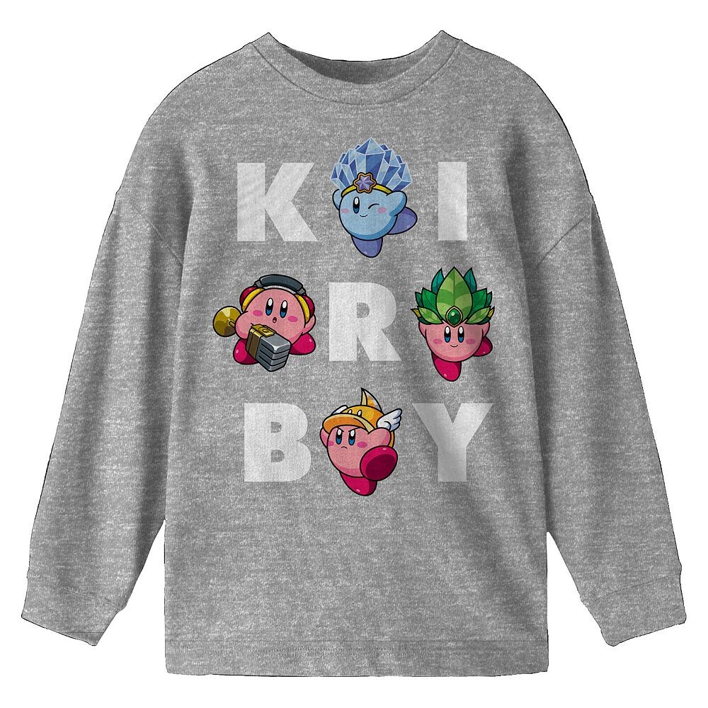 Футболка Kirby Different Abilities с длинными рукавами и рисунком для мальчиков 8–20 лет Licensed Character, серый
Футболка Kirby Different Abilities с длинными рукавами и рисунком для мальчиков 8–20 лет Licensed Character, серый