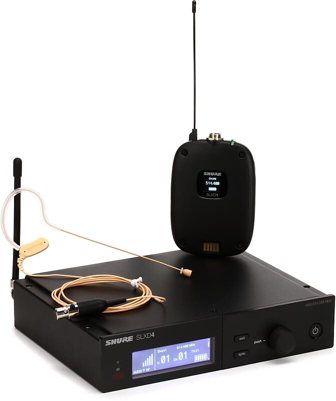 Микрофон Shure SLXD14/153T-H55
Микрофон Shure SLXD14/153T-H55