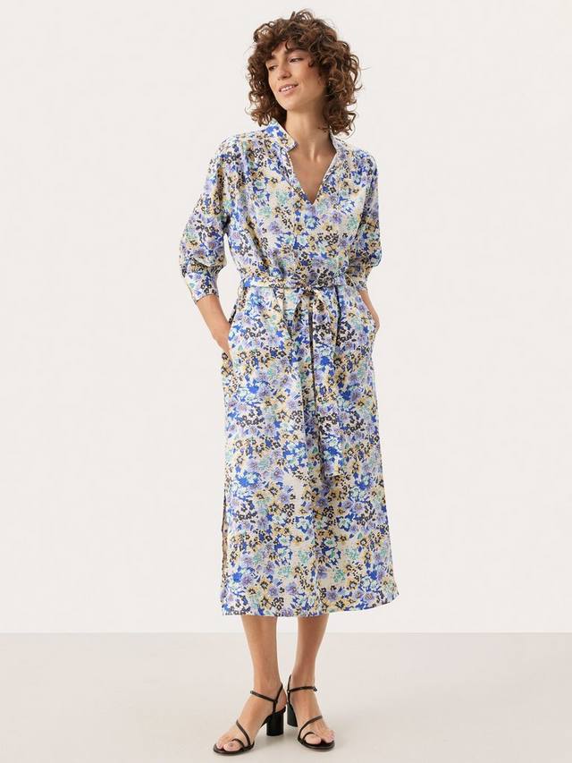 Платье в цветочек от ena Part Two, синий/разноцветный
Платье в цветочек от ena Part Two, синий/разноцветный