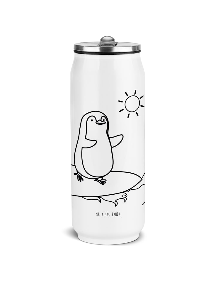 Mr. & Mrs. Panda Белая бутылка для воды с изображением пингвина-серфера без надписи
Mr. & Mrs. Panda Белая бутылка для воды с изображением пингвина-серфера без надписи
