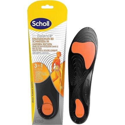Ортопедические стельки In-Balance для облегчения боли в пояснице, способствуют здоровью и благополучию стоп, размер 40-42 нейтральный M Scholl
Ортопедические стельки In-Balance для облегчения боли в пояснице, способствуют здоровью и благополучию стоп, размер 40-42 нейтральный M Scholl