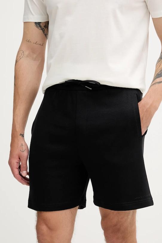 Хлопковые шорты Armani Exchange, черный
Хлопковые шорты Armani Exchange, черный