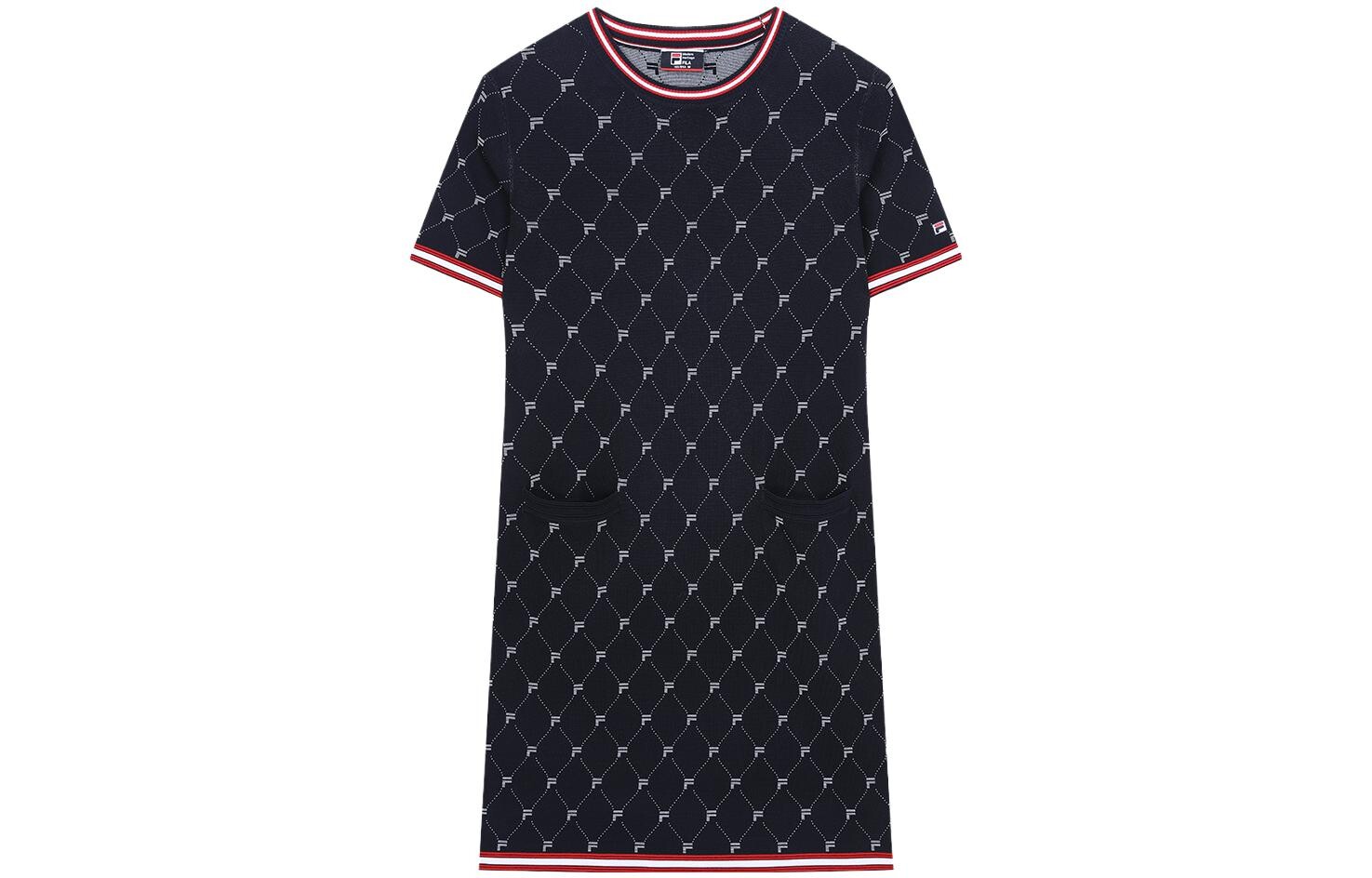 Платье с короткими рукавами женское темно-синее Fila
Платье с короткими рукавами женское темно-синее Fila