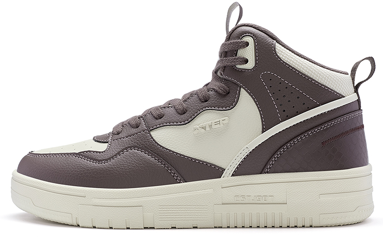 Off-White Нескользящие Высокие Кроссовки для Скейтбординга Мужские Агарово-Коричневый/Молочный Белый XTEP, Агарово-Коричневый/Чайный Белый
Off-White Нескользящие Высокие Кроссовки для Скейтбординга Мужские Агарово-Коричневый/Молочный Белый XTEP, Агарово-Коричневый/Чайный Белый